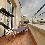 Very Nice Top Floor Studio With Terrace Paris 17Th
